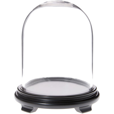 Cloche à dôme en verre 8 po x 10,25 po Keiser