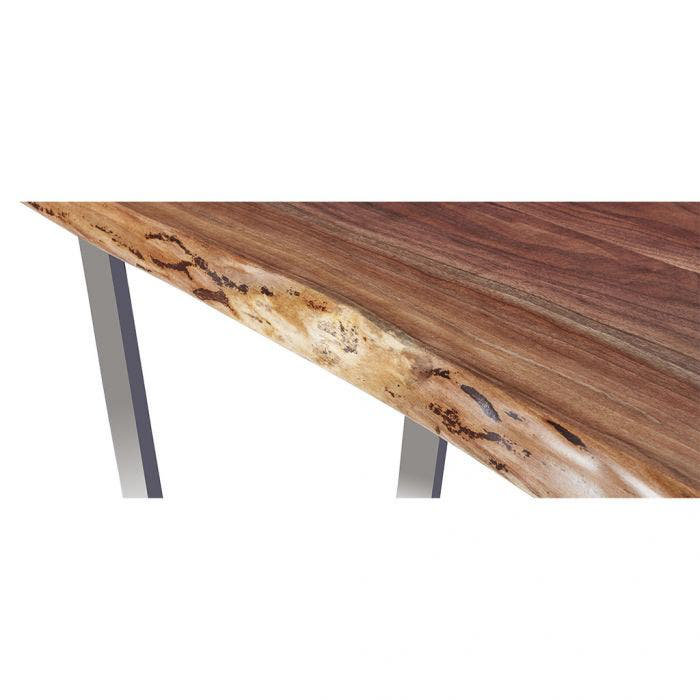 Live Edge 84" Walnut Solid Wool Pedestal Dining Table Top