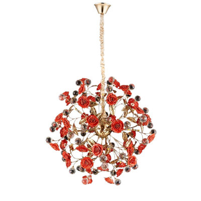 Lustre en porcelaine de Murano