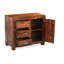 Heritage Solid Wood 74cm W 3 - Drawer Chest of Drawers