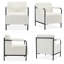 Fauteuil rembourré en velours côtelé Stolle-522972960