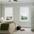 Zebra Blinds Window Dual Layer Roller Shades, Corded Horizontal Blind, Bedroom, Privacy, 72" Length-293182172-293182171