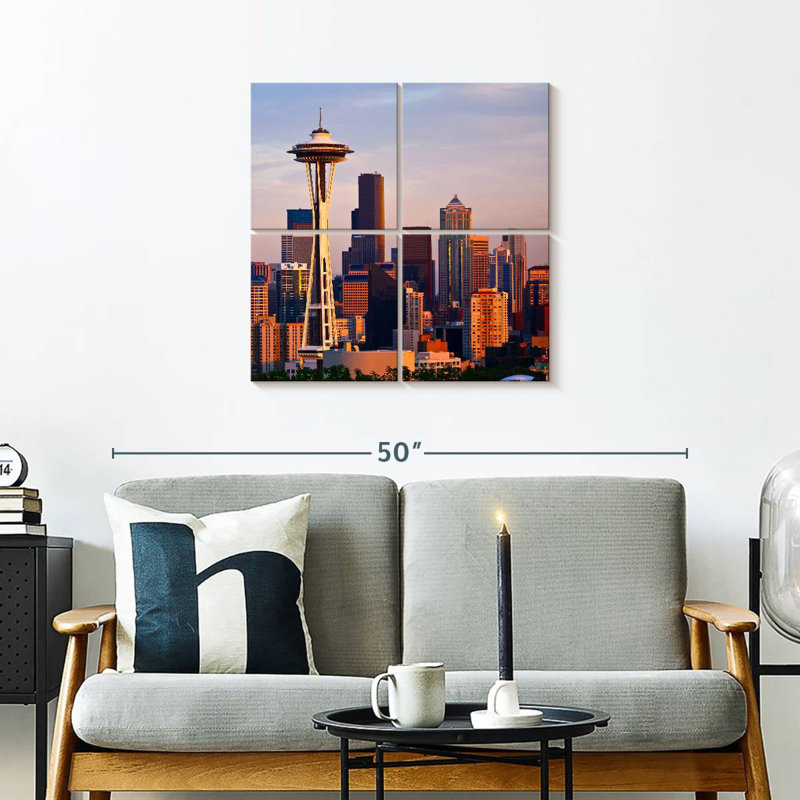 Nicci Seattle Center Space Needle, 26" H x 26" W