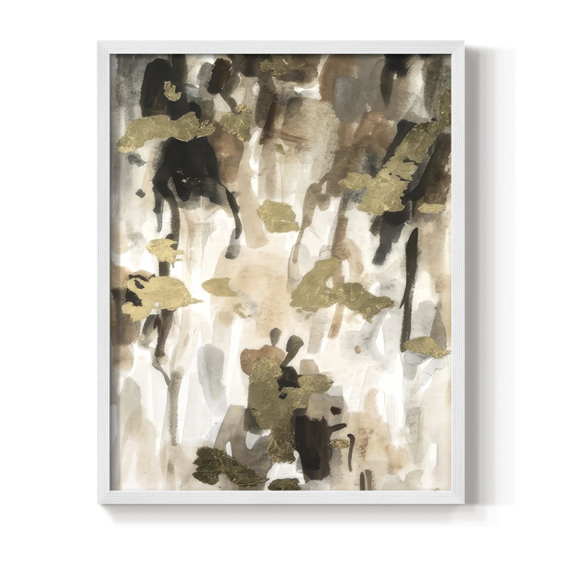 «August Spice II», reproduction encadrée - bois massif, H 21 po x l 17 po, Blanc