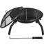 Round Iron Wood Burning Fire Pit