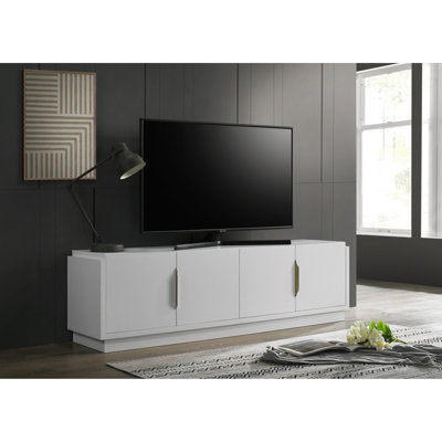 70"W 4-Door TV Stand, TV Stand