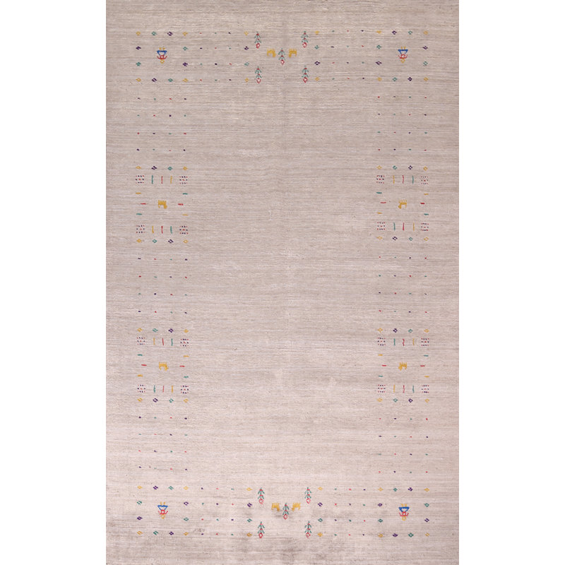Tapis indien fait à la main Gabbeh 5 x 8
