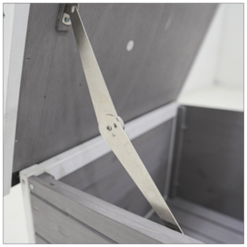 Maison de chat imperméable durable avec toit en asphalte pour une utilisation intérieure et extérieure, adaptée aux petits animaux