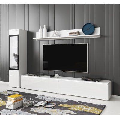 Dorfman Unfinished TV Stand for TVs up to 78"