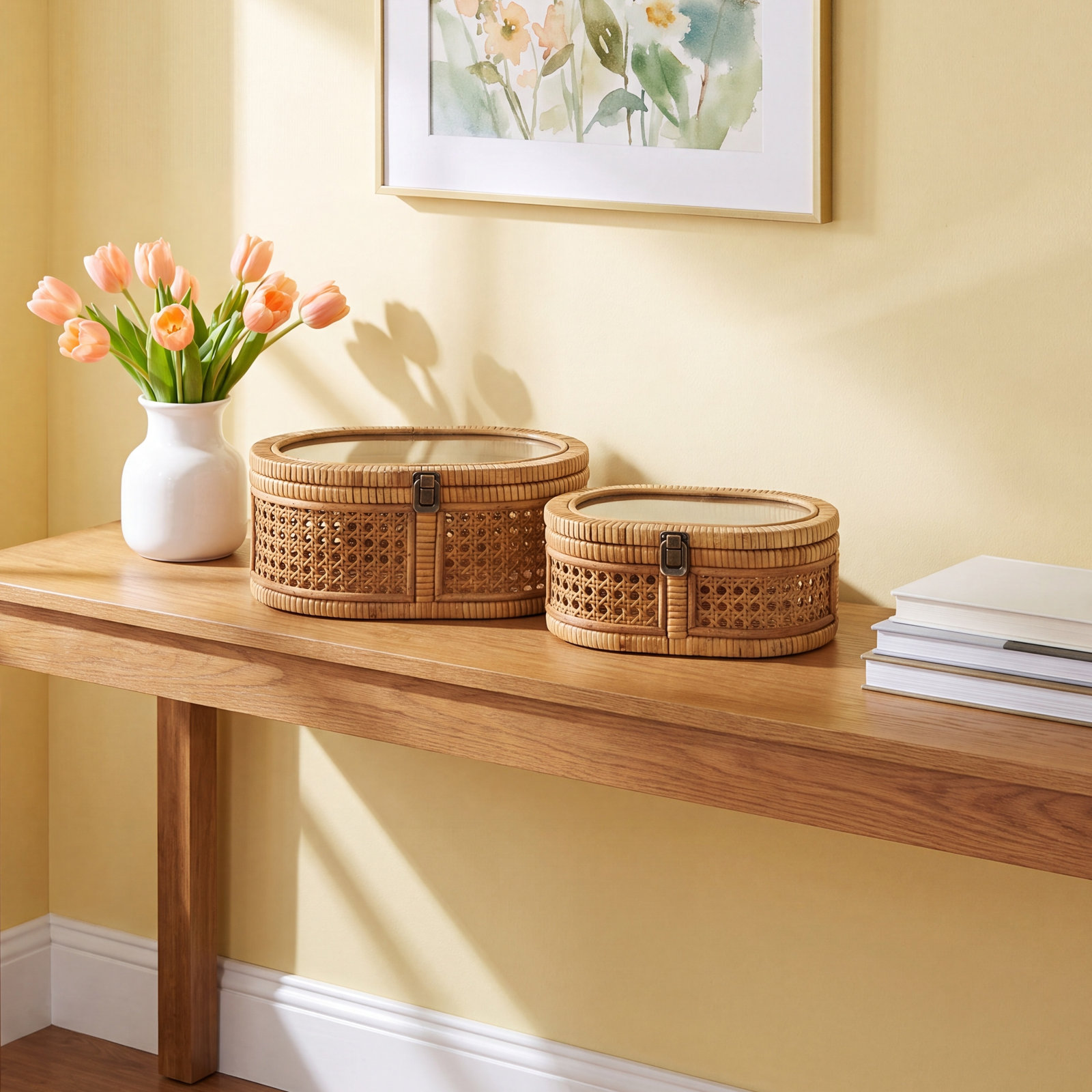 Dales Handmade Rattan Box Set