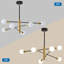 6 - Light Dimmable Sputnik Spider Chandelier-578958721
