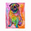 Toile d'extérieur Dean Russo «Pugs & Kisses»-87946256