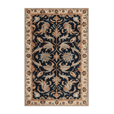 Tapis brun lavable à la machine
