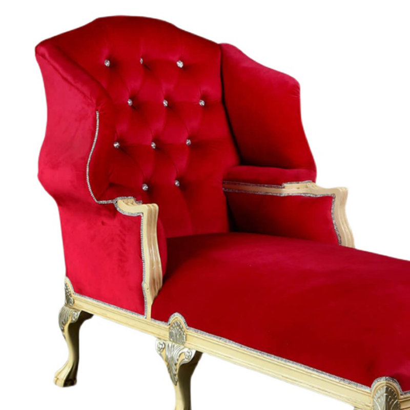 Chaise courbée élégante et confortable