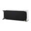 Madelyn 49" Modern Storage Bench, Bright White Dye