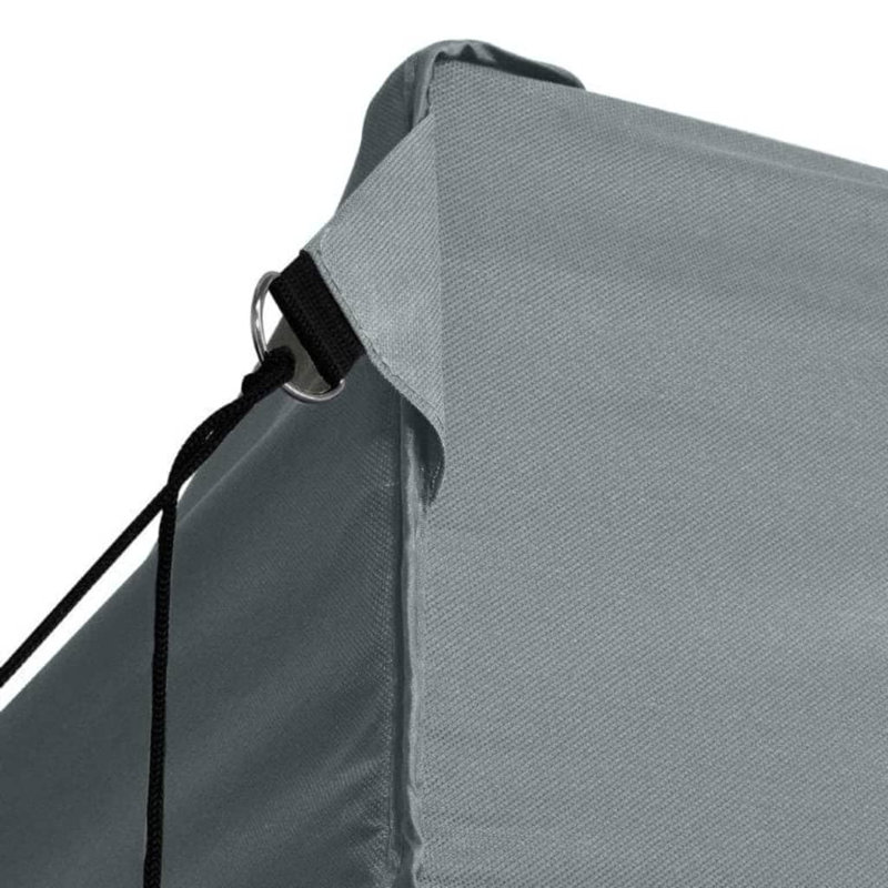 Rahate 4.5m x 3m Steel Pop-Up Party Tent, Anthracite, 4"W x 3"H