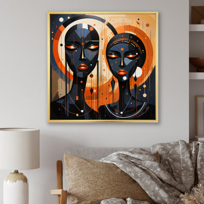 «African Soulful I» sur toile