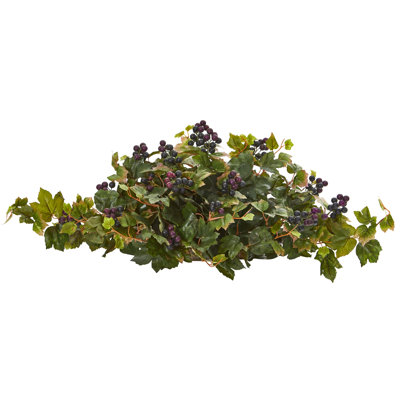 Grape Leaf Artificial Ledge Plant