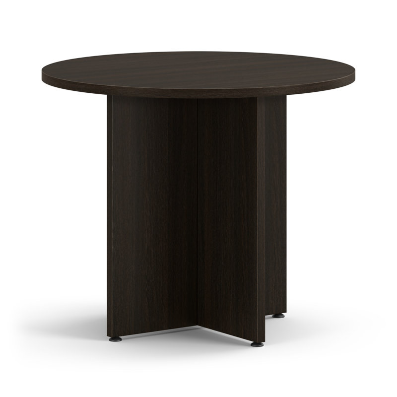 Table de réunion circulaire Mod, H 29 po x L 36 po x l 36 po, Chêne de Java