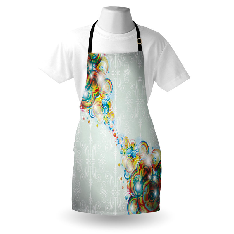 No Pattern Bib Apron