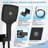 Shower Systems with 14"Rain Shower and High Pressure Handheld Spray, Celling Mount, Rough in-Valve-84695081