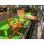 Chaise de patio pliante Cull