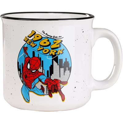 Marvel Comics Panels Ceramic Mug | Large Coffee Cup For Tea