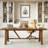 70.87" Long Large Wood Desks, Solid Wood Office Desk