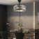 18" Pellenberg 5-Blade Crystal Ceiling Fan with Remote Control and Light Kit Included