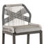 Tabouret de bar d'extérieur 28 po avec coussin Khadijo-498520865-498520888-470427937