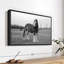Impression sur toile monochrome Clydesdale-100689774