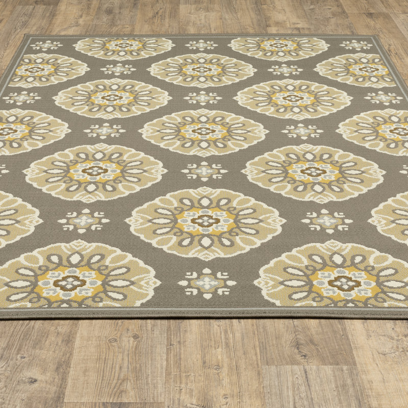 Milltown Indoor / Outdoor Rug, Rectangle 8'6" x 13'