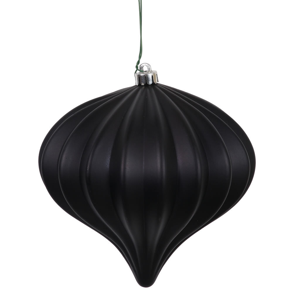 5.7" Onion Christmas Ornament UV, Black