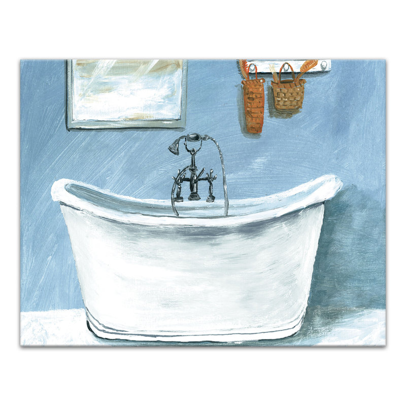«Calm Bathaign» sur impression sur toile, H 11 po x l 14 po x P 1,25 po