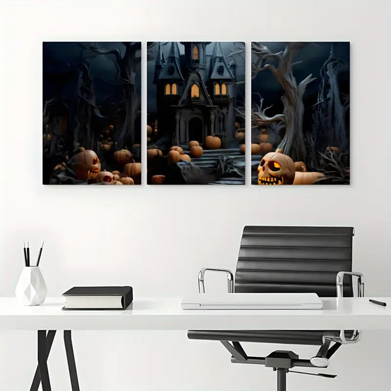 3 Piece Wrapped Canvas Painting