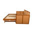 Lit de jour Bruke avec pop-up au miel avec matelas-1568375419