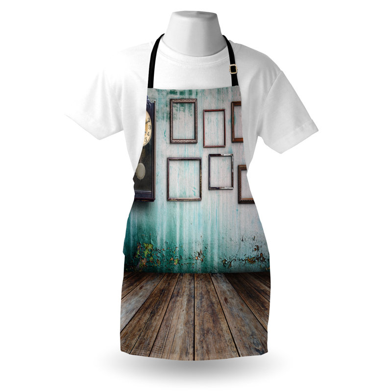 No Pattern Bib Apron
