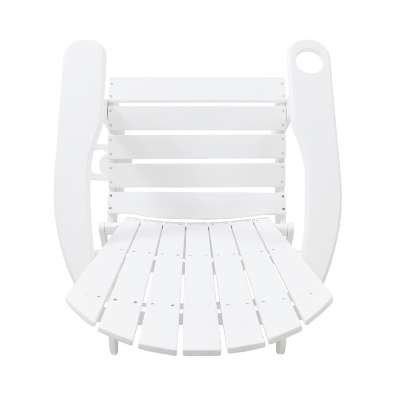 Chaise Adirondack, Blanc