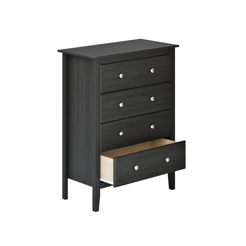 Commode en bois massif 4 tiroirs Daniel