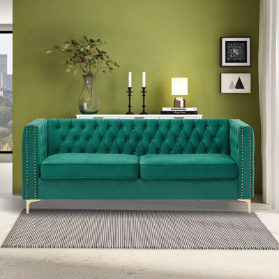 80.7'' Velvet Sofa