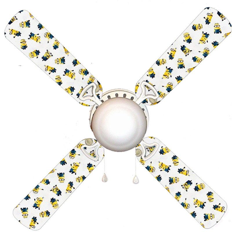 Ventilateur de plafond 4 pales 42 "