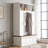4-IN-1 Elegant 59" Wide Hall Tree with Golden Hooks & Handles-1255984609