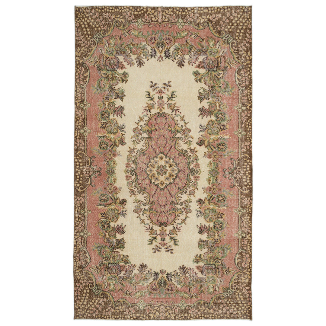 Round Dzenan Hand Knotted Area Rug