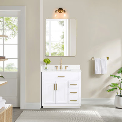 Ensemble de meuble-lavabo simple 36 po Gavino