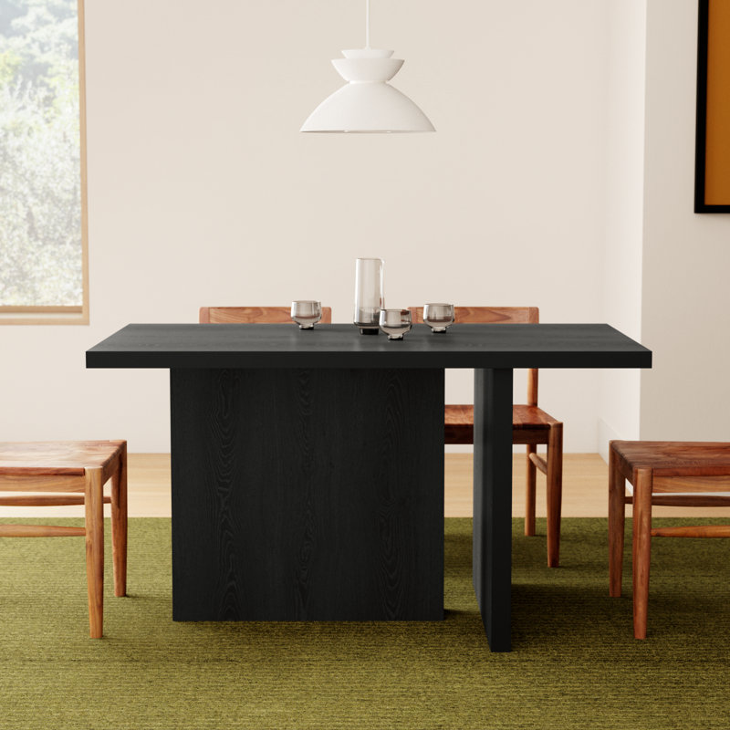 Aava Dining Table, Black