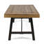 Table basse d'extérieur en bois d'acacia P 27,25 po x l 45,75 po x H 18 po