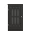 Armoire de rangement autoportante avec tiroir et portes, porte en acrylique, tablette réglable-1016573356