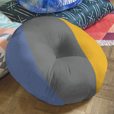 Striped Reversible Throw Pillow