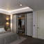 Armoire coulissante 4 panneaux en verre givré - Structure en aluminium avec technologie Silent Glide-92149739-92149737