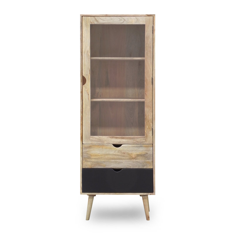 Rousseau Display Cabinet, Black